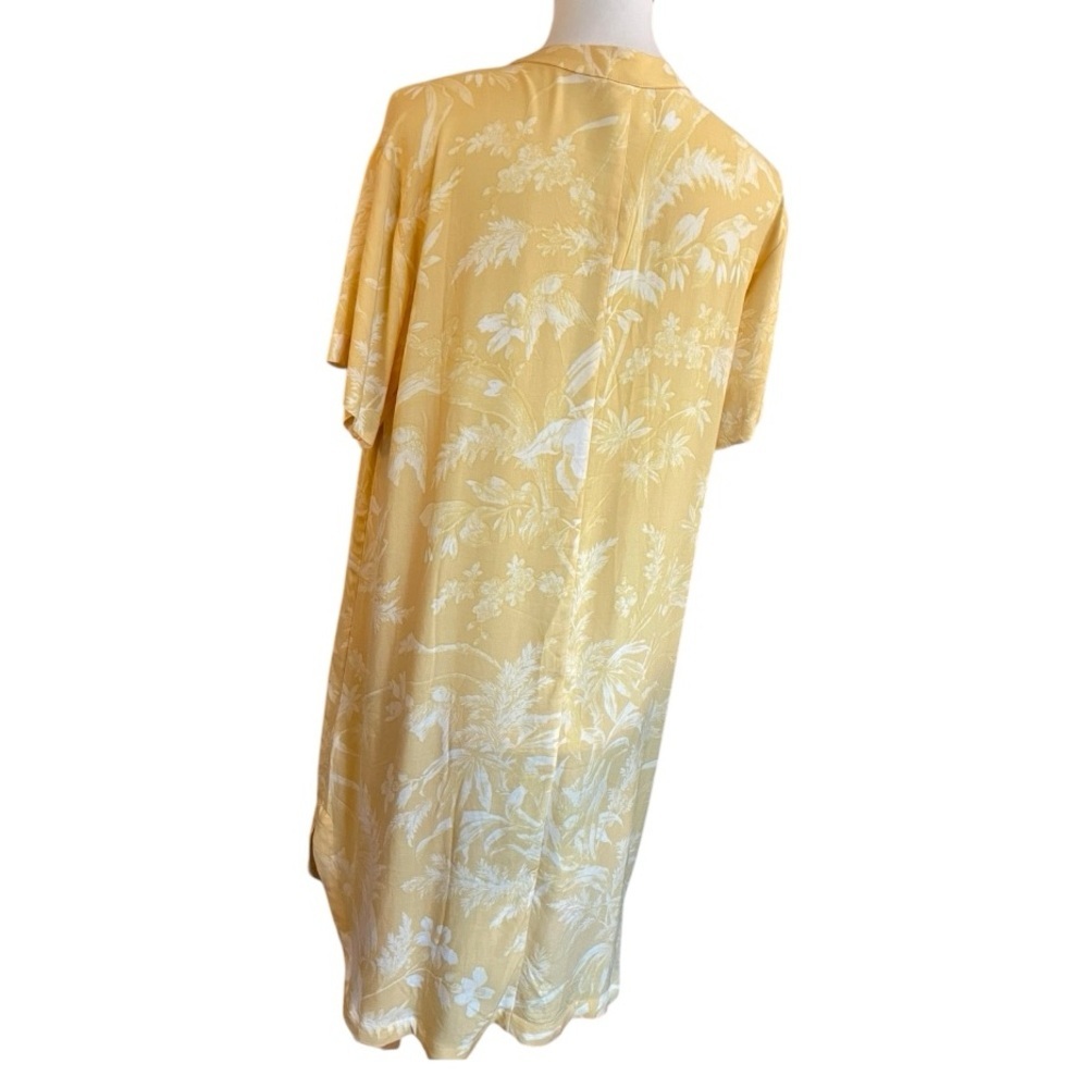 H&M Floral Yellow Dress ~ New - Picture 5 of 12